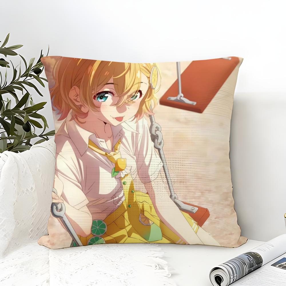 RentAGirlfriend KKanojo Okarishimasu Pillow Case linen pillow case sofa home decor cushion cover cushion cove