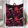 Marvel Spider-Man Print Flannel Blanket,Soft and Skin-Friendly, Used With Sofas, Beds, Travel, And Camping, Best gift Choices