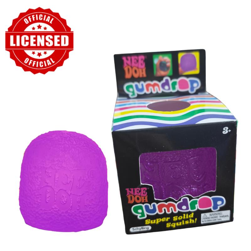 Schylling Nee Doh Gumdrop Gemengde Kleuren Zacht Knijpbaar Sensorisch Fidget Speelgoed Verzamelaar Stressverlichter Blind Box