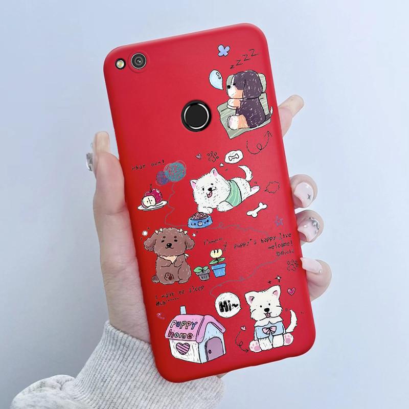 For Huawei P8 Lite 2017 GR3 2017 Case Honor 8 Lite Soft TPU Silicone Cover Cute Cartoon Panda Phone Case PRA-LX1 LX3 Coque Funda