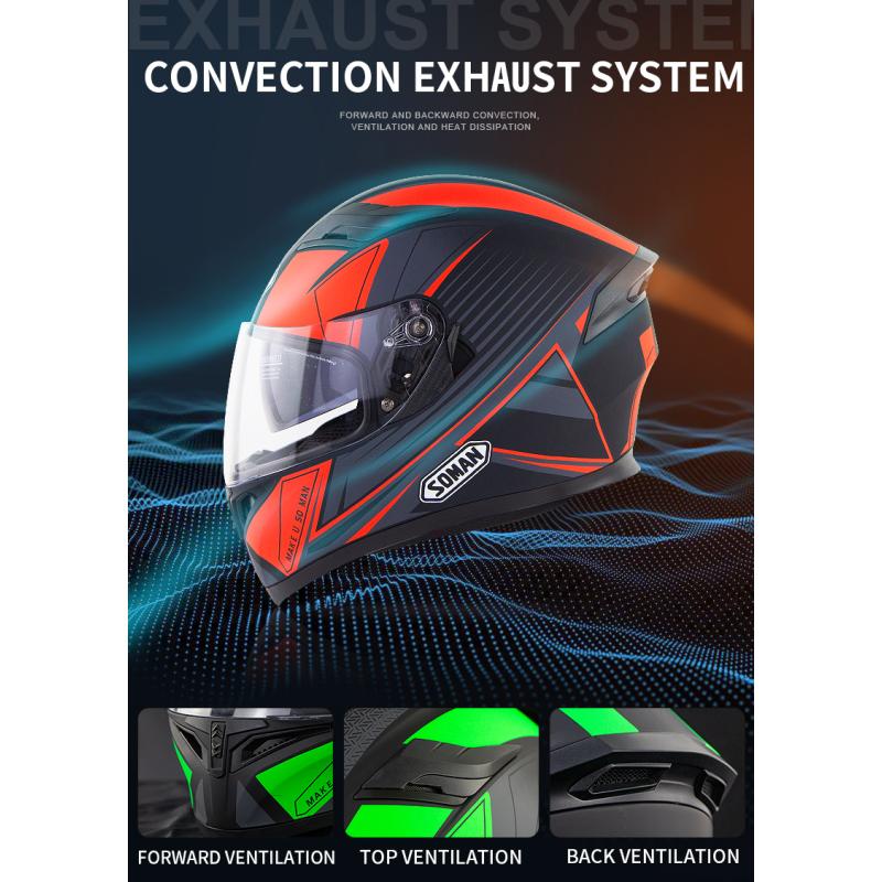 Buy Full Face Motorcycle Helmet Sun 