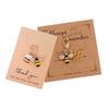 1/3Pcs Cute Bee Honeycomb Honeypot Keychains Gifts For Women Men Handbag Accessorie Jewelry