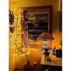 96 LED Willow Vine Lights 6FT Enchanted Wall Decoration Vine Lights 8 Modes for Home Indoor Wall Decoration (Warm White)