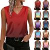 Women's Fashionable Gradient-print Tank Top