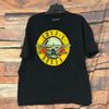 Guns N' Roses Men's Black 2XL Cotton Graphic Band Tee Unisex T-Shirt