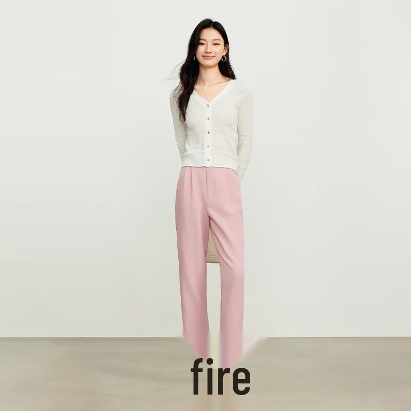 JOY SPEAKER Women's High-Waist Slim Fit Straight Leg Casual Suit Pants