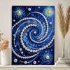 DIY The Starry Sky Diamond Art Kits Without Frame 35x45cm Gem Art Diamond Painting Kits for Adults/Beginners Gift Idea Home Wall Decor