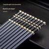 Ru Han Paint-Free Wax-Free Anti-Slip Alloy Chopsticks