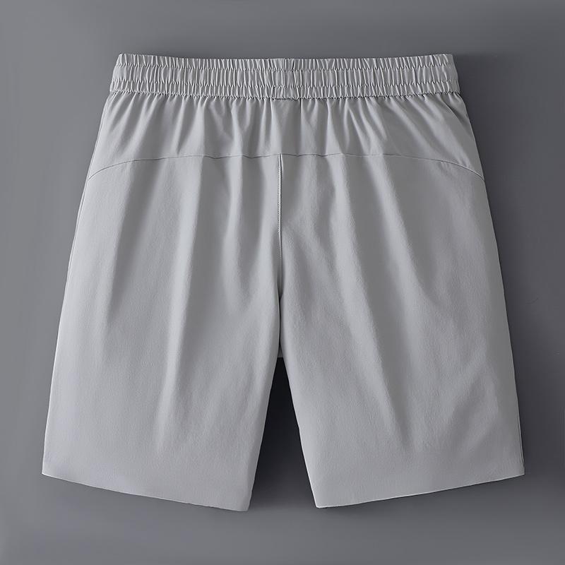 Summer Casual Men's Loose Straight Leg Five Quarter Pants Sports Shorts