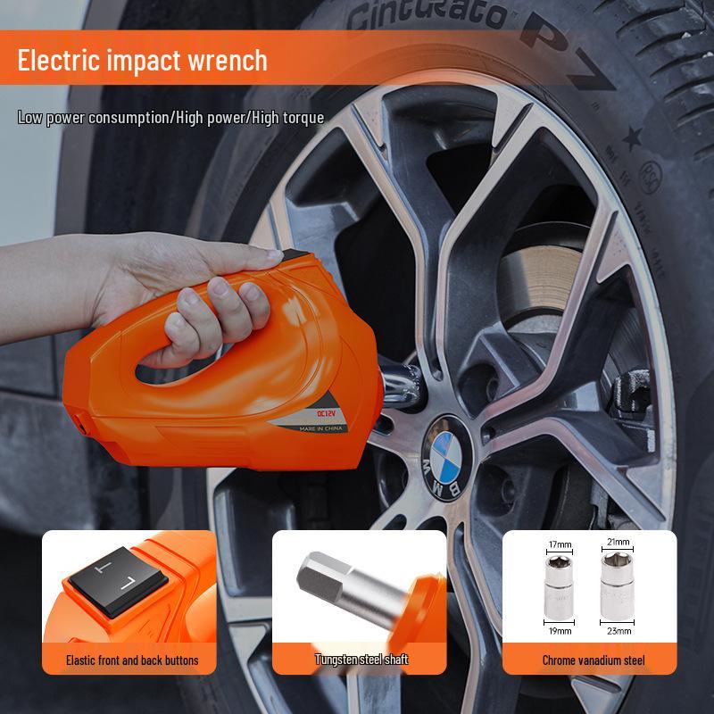5-Ton Multi-Function Vehicle-Mounted Electric Jack with Electric Wrench and Air Pump for Tire Changes