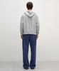 INSILENCE Lightweight Zip-Up Hoodie Melange Grey