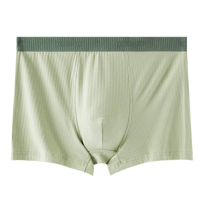 Men's Underwear Athletic and Breathable Teenagers' Boxer Shorts Loose Plus Size Men's Four Cornered Underwear