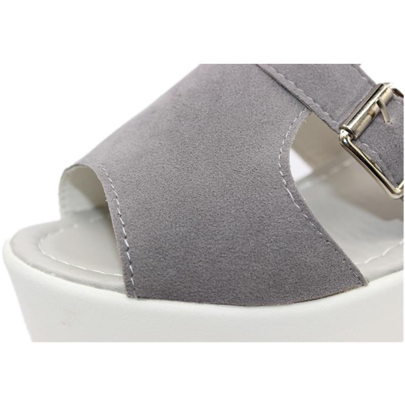 Sandalias de verano de plataforma alta para mujer comprar a buen precio —  entrega gratuita, reseñas reales con fotos — Joom