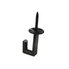 Fukuikinzokukogei Inazuma Nail Screw 5003 Copper Double-Fold Structure Black Finish for Hanging and Mounting