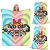 Cartoon Niedliche Powerpuff Girls Decke Weiche Warme Flanell Überwurfdecke Tagesdecke für Bett Wohnzimmer Picknick Reise Zuhause Sofa