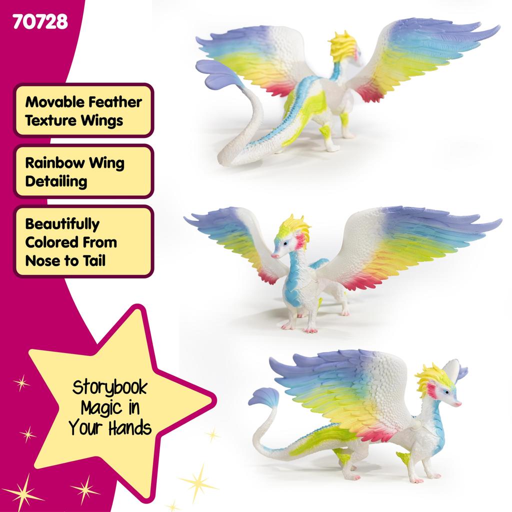 Schleich Bayala Rainbow Dragon 70728