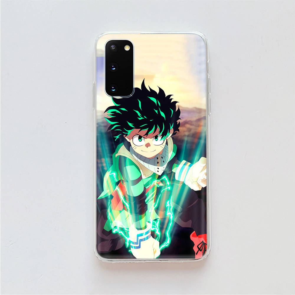 AD96 My Hero Academia Klare Hülle für Samsung A04 A14 A23 A34 A54 M23 M33 M52 M53 Realme 10 9 C30S C35 C55 VIVO Y02 Y21 Y33S Y51 X80 V25 Hülle