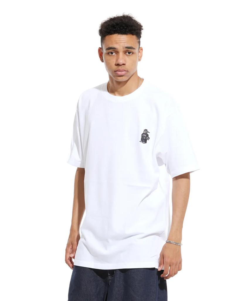 CREAM SODA LAB [2Pack] Backstreet Short Sleeve T-Shirt Black (White) White (Black)