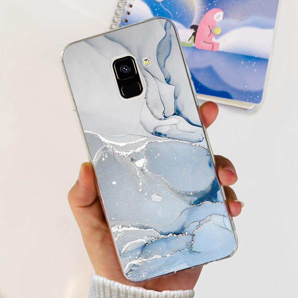 For Samsung Galaxy A8 (2018) / A8+ (2018) SM-A730F A530F Soft Silicone TPU Case For Samsung A 8 A8 Plus Cute Panda Cartoon Cases
