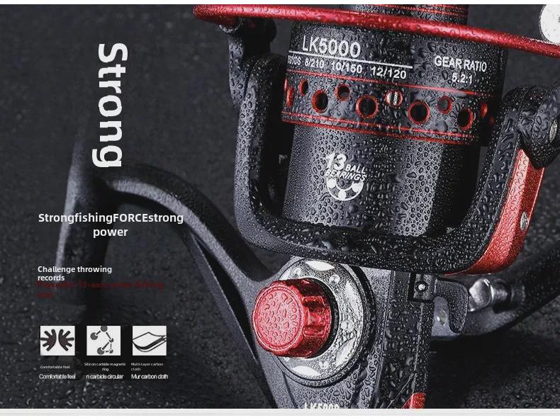 Full Metal Spinning Fishing Reel for Sea and Lure Fishing