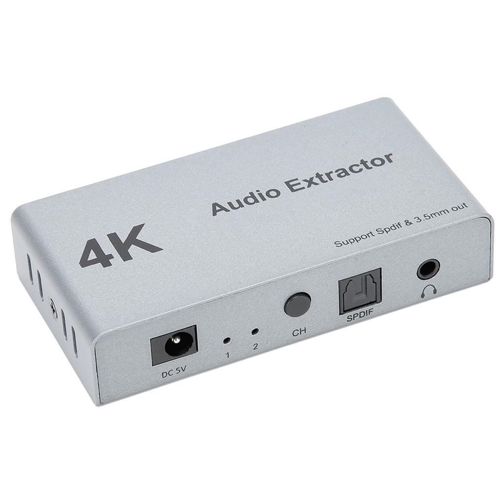 HDMI o Extractor Distributor 2 in 1 out 4k 30hz HDMI zu HDMI optisch spdif 3.5mm