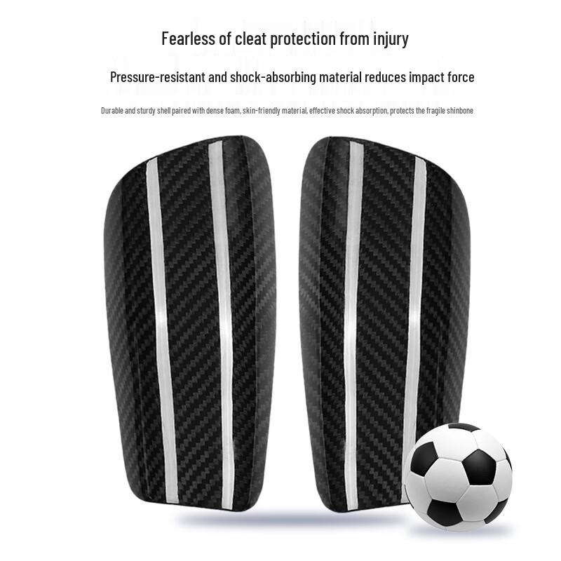 Tingbai Ultra-Light Carbon Fiber Electric Heated Soccer Shin Guard