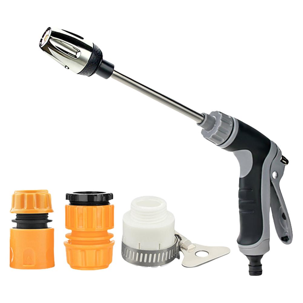 Power High-Pressure Cleaner For Every Garden Hose Turbowasher Power Blaster Plus Pressure Washer Long Rod Car Wash Gun