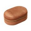 Velvet Jewelry Organizer Soft Interior Lining Box Compact Design Small Accessory Container