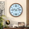 Silent Plastic Wall Clock Living Room Bedroom Creative Simple Modern Wall Clock Decorative Clock
