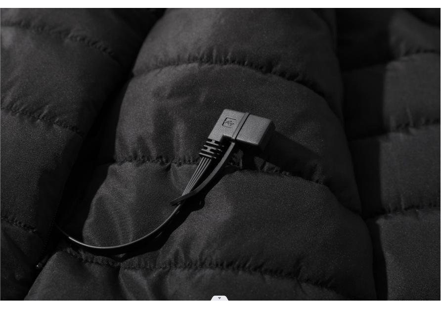 Smart Heated Vest - USB Charged Graphene Heating with Constant Temperature Cotton Gilet