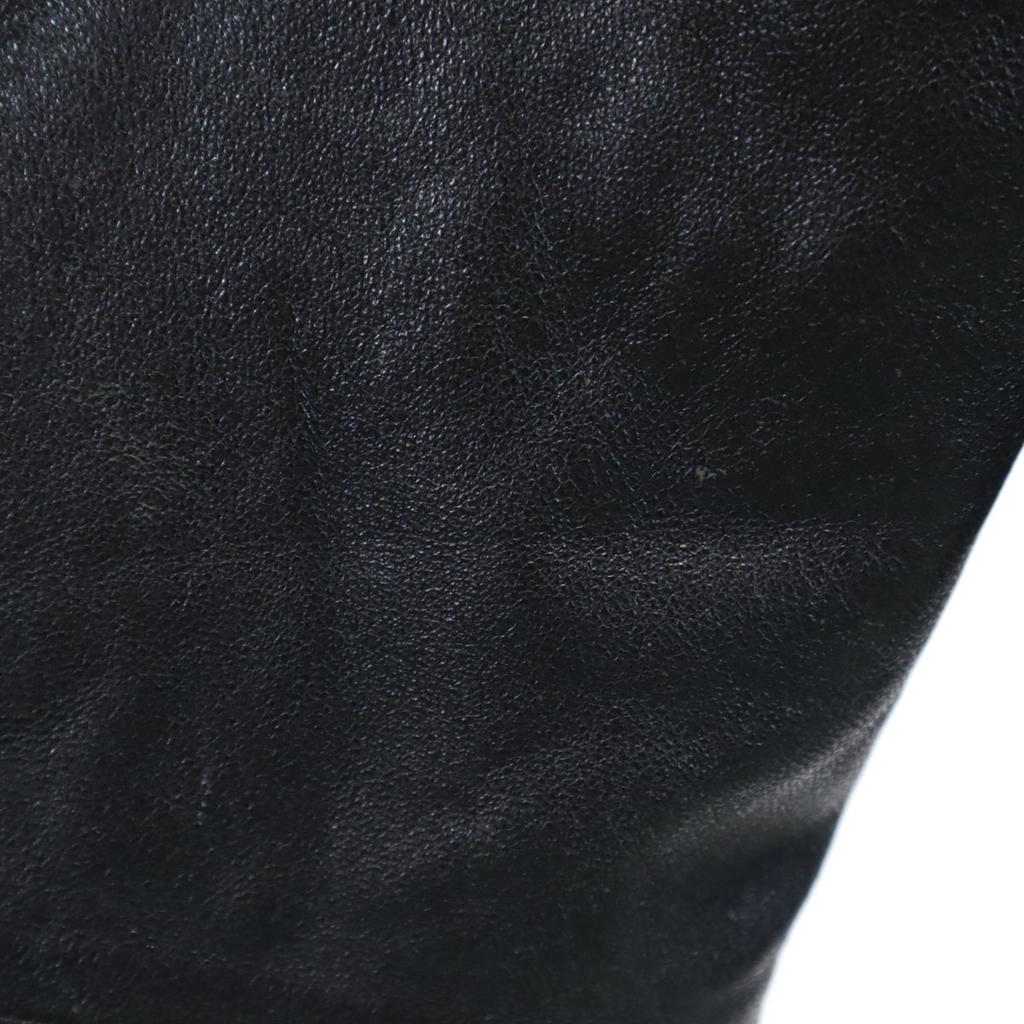 BEBE SPORT 80s 90s Made In USA Old Genuine Leather Leather Pants W30 Women Used