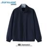 Jeanswest Men's 2026 Fall Stand-Collar Plaid Patchwork Casual Jacket