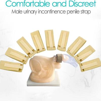 Reusable Male External Catheter Kit No Leaking Male Catheter Fixer Replacement Penile Clamp Fixer