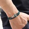 Einfacher Stil Marine Schnur Hai Armband Für Männer Doppellagig Schiebbar Verstellbar Nautische Seil Armband Strand Zubehör Hombre
