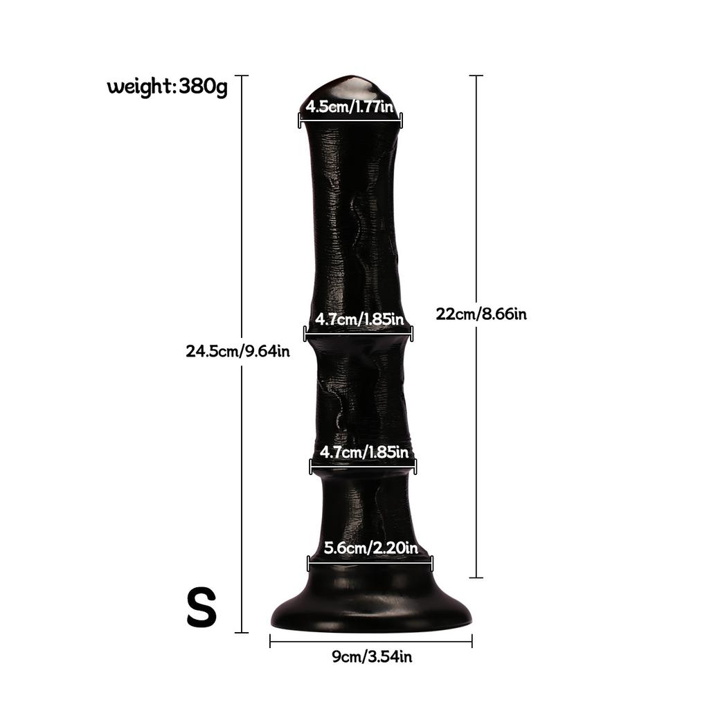 C103 Bamboo Horse, Stallion, Extra-large Horse Whip, Horse Penis, Animal, Fantasy-shaped Anal Plug, Dildo, Rear Play Adult Toy, Couple Flirting