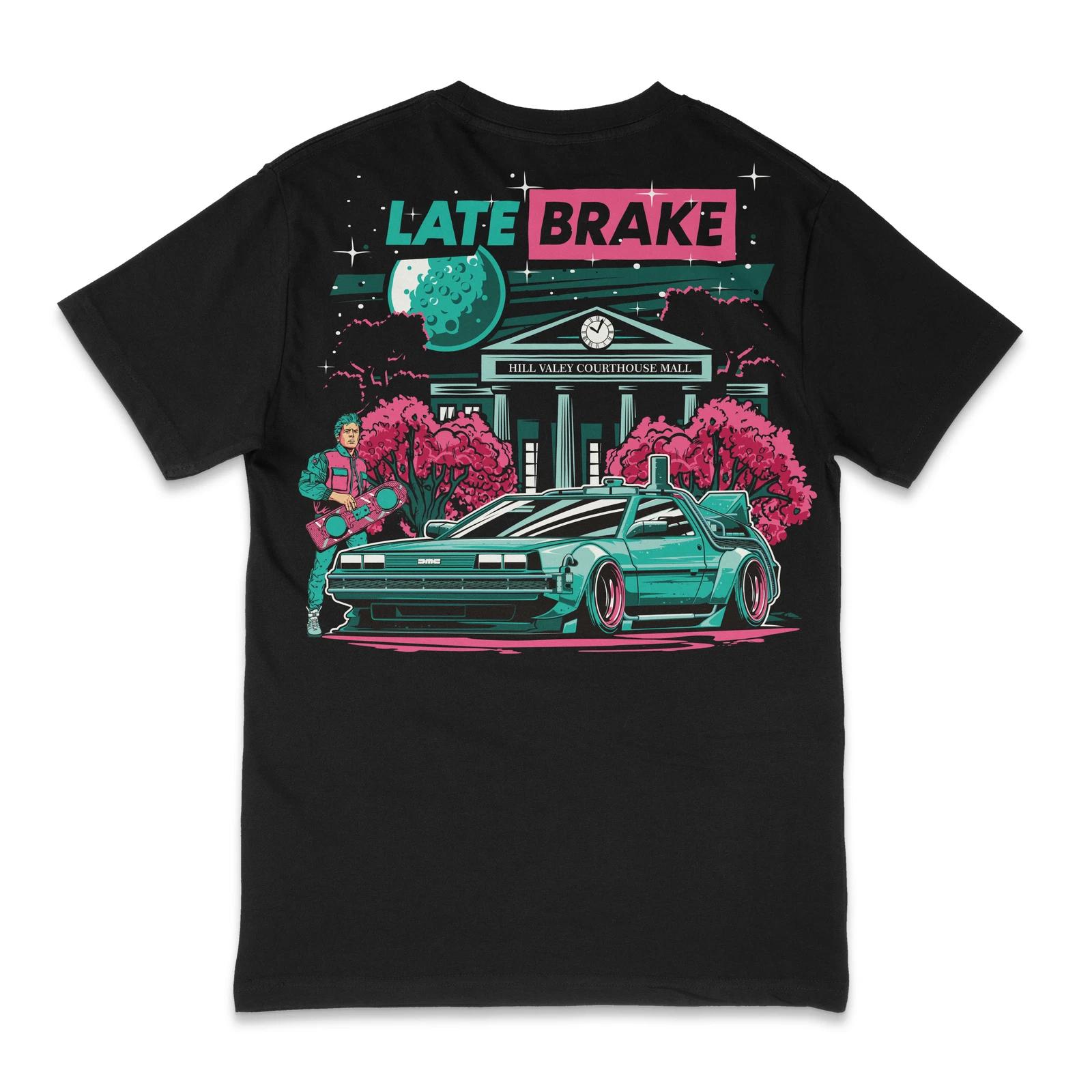 Future Delorean Late Brake T-Shirt S