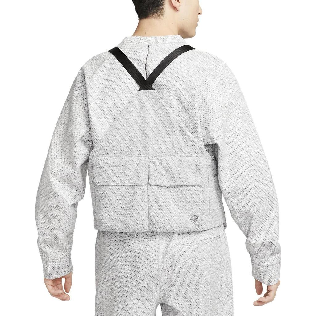 Nike Vests Men's Smoke Gray Collarless Workwear DX9404-077