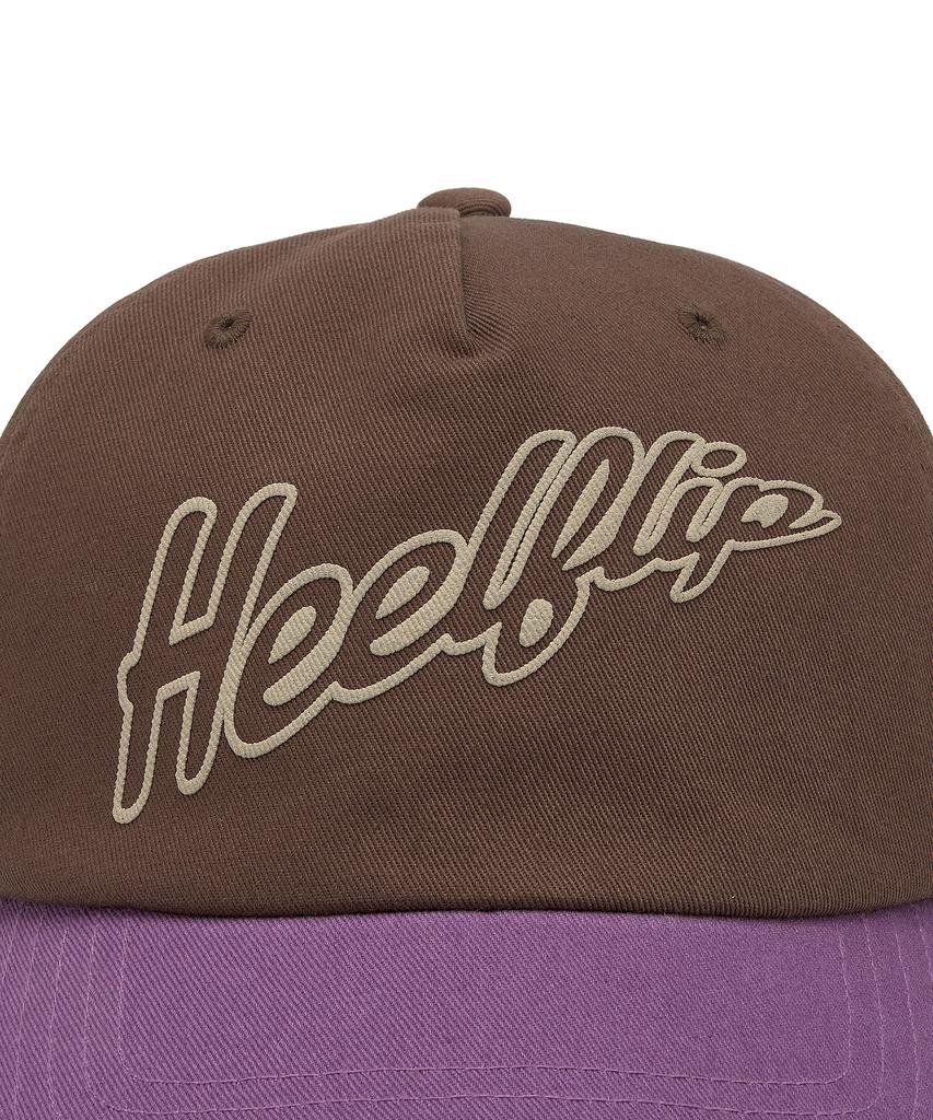 DISCUS ATHLETIC Gonzo Tv Collaboration Heel Flip 5 Panel Cap Brown