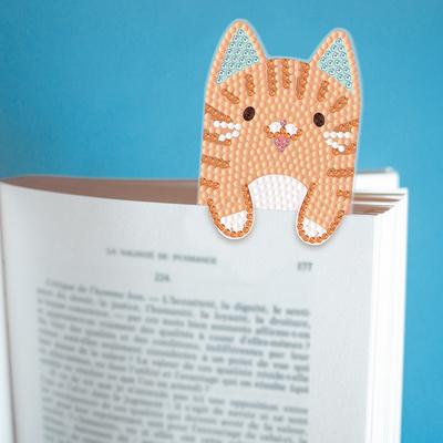 3 Stück Katzen-Themen DIY Diamant Lesezeichen Kunstprojekte Diamant Kunst Lesezeichen Diamant Malerei Kunst Lesezeichen für Lesebegeisterte