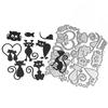 Kitty Cats Suit Knife Mold DIY Printing Steel Mould for Craft Card Making