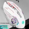 Rechargeable Bluetooth Silent Wireless Gaming & Office Mouse - Customizable Logo, Laptop Accessory
