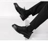 Men's Cross-Border Casual & Formal Brogue Leather Shoes - Trendy Carved Lace-up Wedding & Business Style