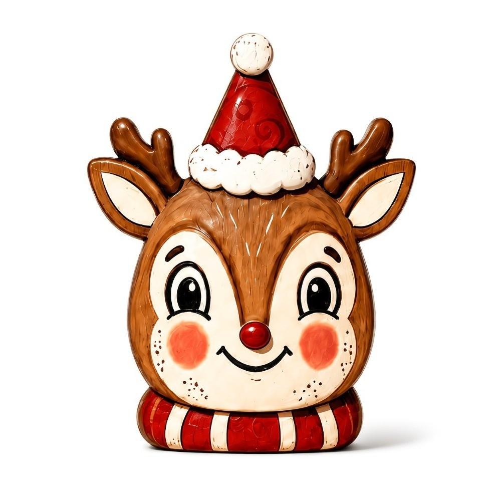 Snowman Christmas Tabletop Figure Wooden Freestanding Mantel Figure Mantel Decor