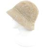 Great HERMES hat Gene Cotton terry baguette hat beige cotton Women 58 Used