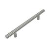 10 X Furniture Handle Railing 128 Mm Silver
