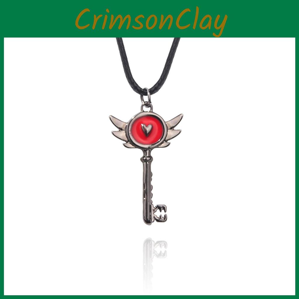 Necklace Hotel Key With Anime Cartoon Metal Pendant Jewelry Gift Fashion