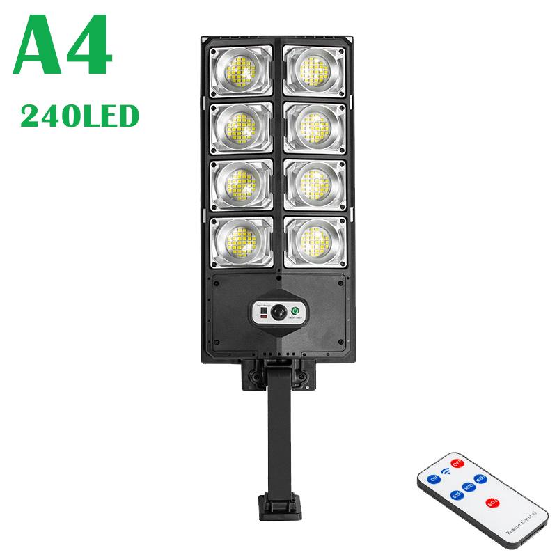 

Новейшие 10000LM солнечные уличные фонари с дистанционным управлением датчик движения солнечные уличные светодиодные лампы IP65 водонепроницаемые для сада, гаража W789A-4