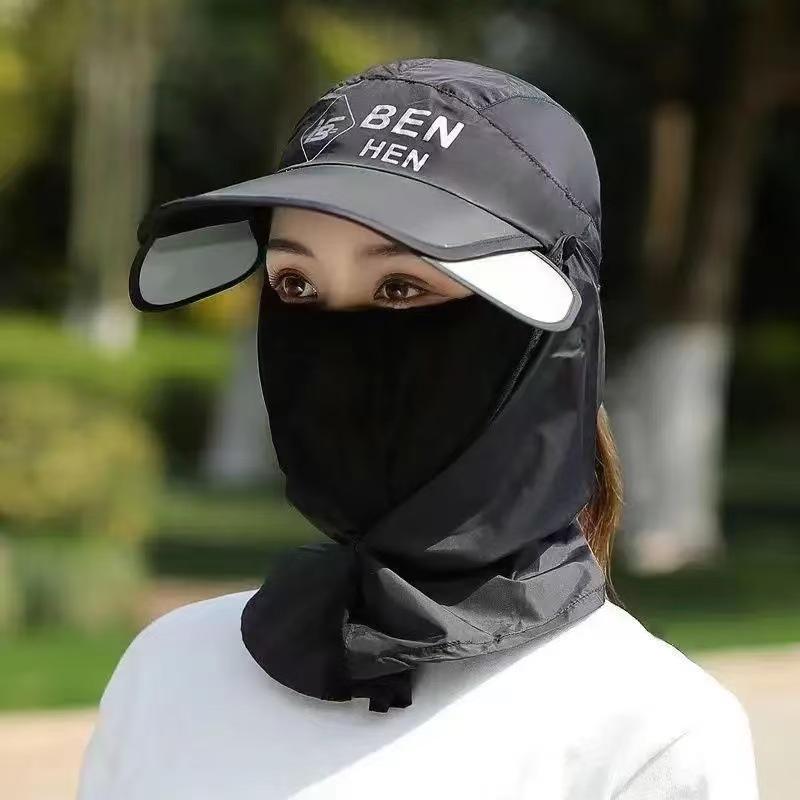 Sunscreen Cap with UV Protection Breathable Lightweight Hat for Fishing Hiking and Traveling Outdoors