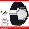 Für Casio G-SHOCK DW-5600 GW-B5600 GM5600 GW-M5610 GA2100 Uhrenband Herren Damen Gewebtes Nylon Camouflage Canvas Uhrenarmband Armband