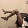 Japanese Style Women's Tights Summer Nylon Print Stocking Sexy Lingerie Gothic Hosiery Seamless Fishnet Mesh Pantyhose High Sock
